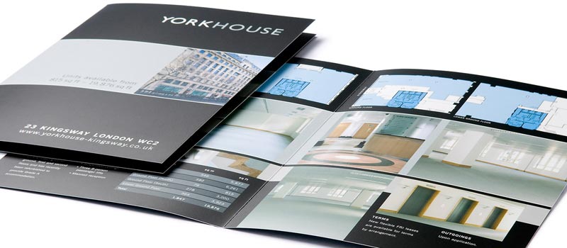 Letting brochure for London offices