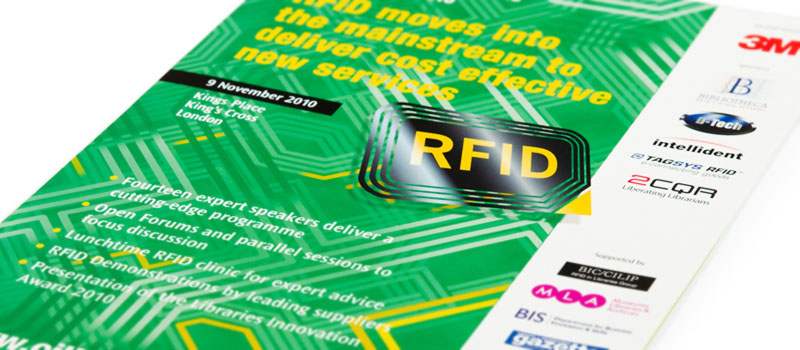 RFID conference brochure