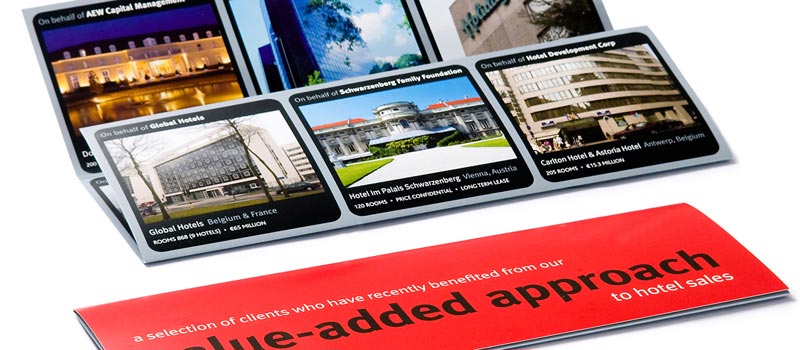 Mailshot for a property company